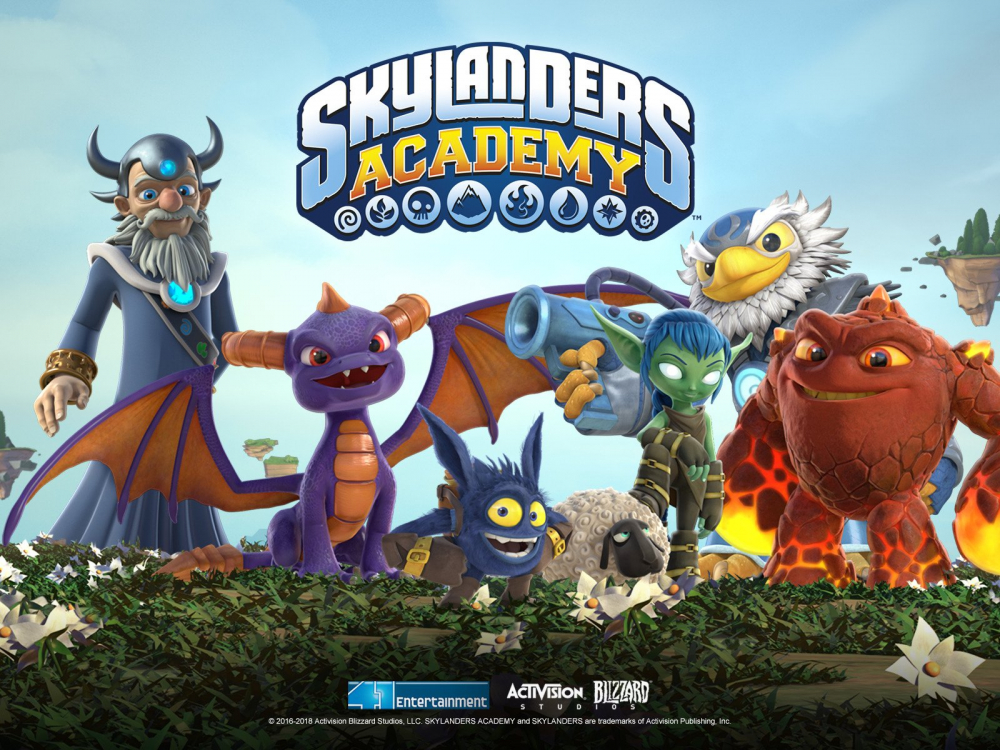 Series Phim Hoạt hình Học Viện Skylanders - Skylanders Academy