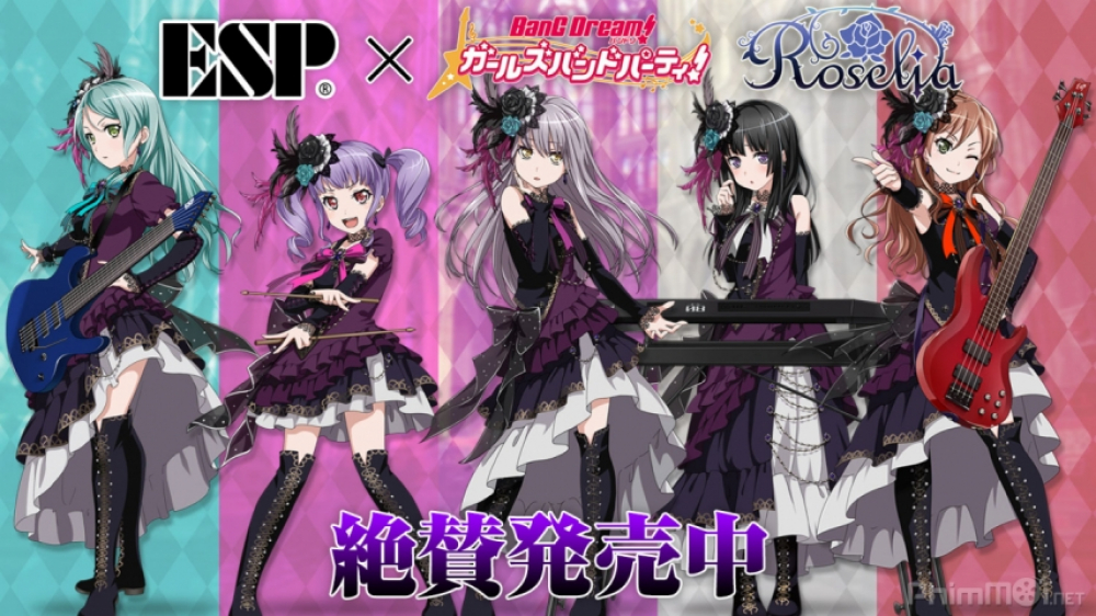 Series Phim Hoạt hình Nhóm Nhạc Của Những Ước Mơ - BanG Dream!