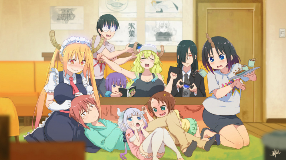 Series Phim Hoạt Hình Kobayashi-san Chi no Maidragon Series Phim Hoạt Hình Kobayashi-san Chi no Maidragon
