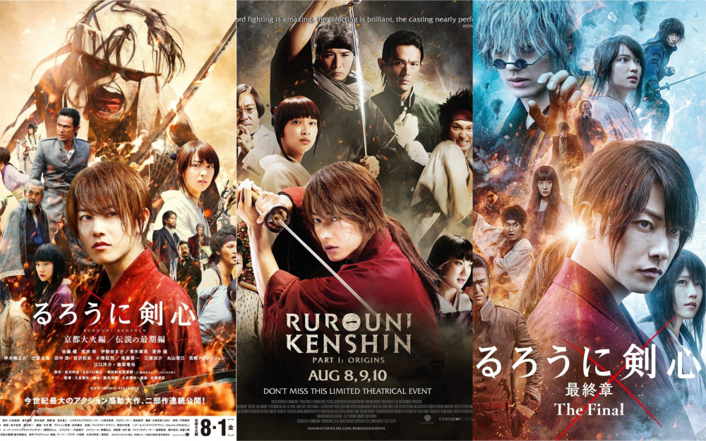 Series Phim Lãng Khách Kenshin - Rurouni Kenshin