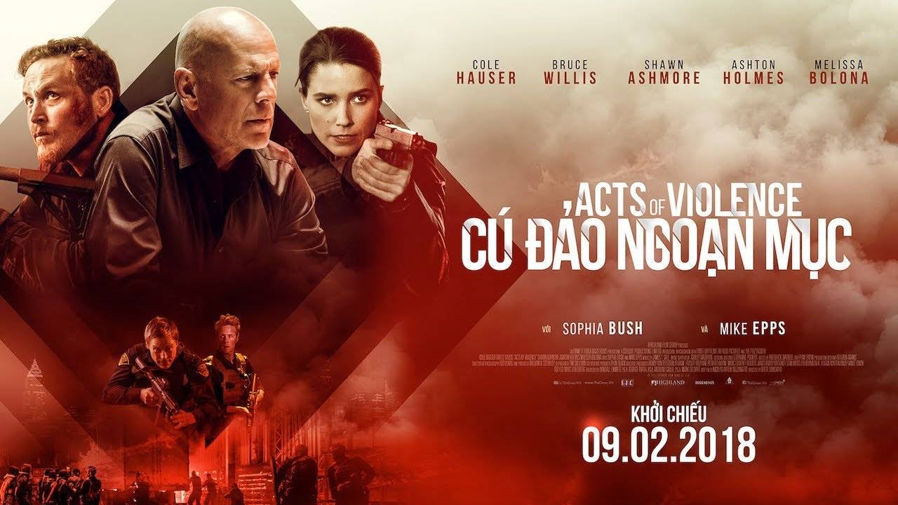 Xem Phim Cú Đảo Ngoạn Mục, Acts of Violence 2018