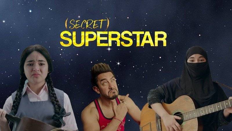 Xem Phim Siêu Sao Bí Mật, Secret Superstar 2017