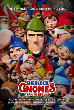 Thám Tử Siêu Quậy, Sherlock Gnomes / Sherlock Gnomes (2018)