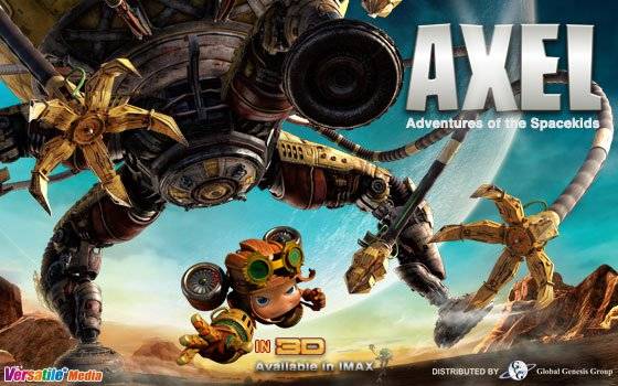 Xem Phim Đội Anh Hùng Nhí, Axel 2: Adventures of the Spacekids 2017