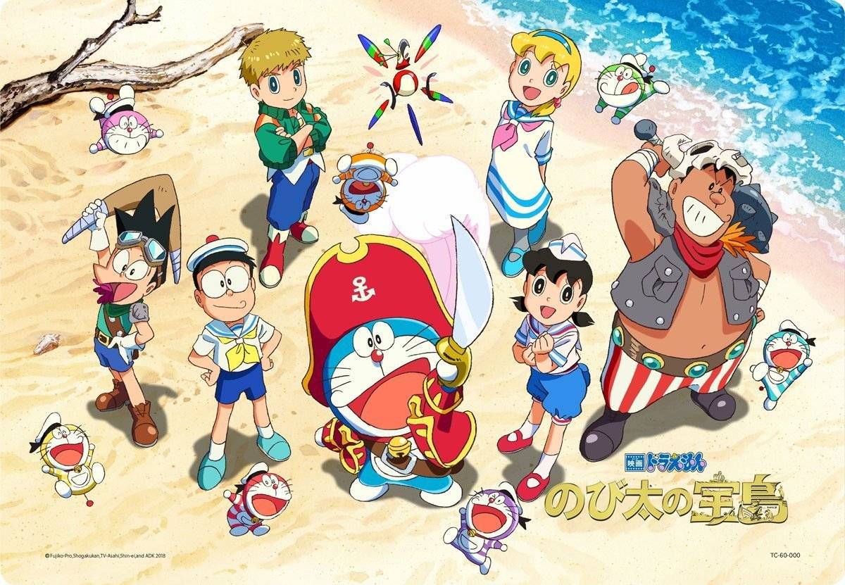 Xem Phim Doraemon Movie 38: Nobita Và Đảo Giấu Vàng, Doraemon Movie 38: Nobita's Treasure Island 2018