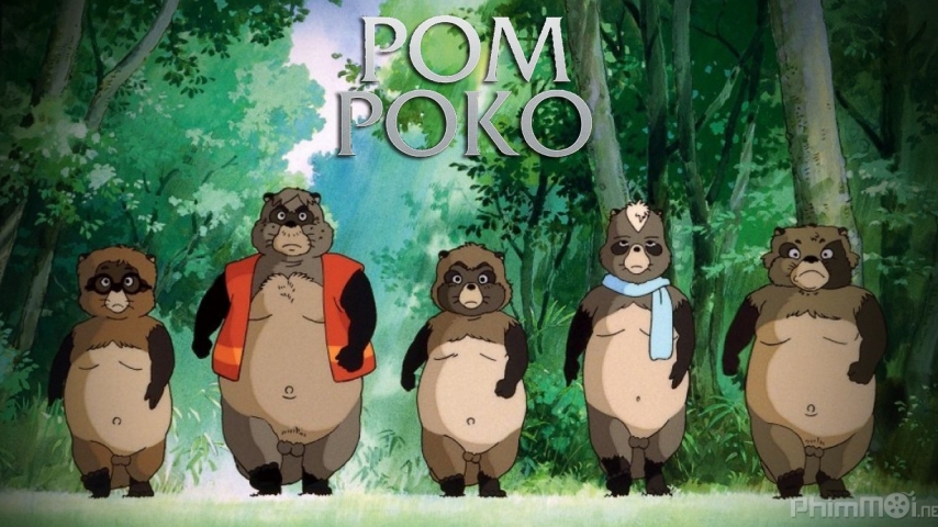 Xem Phim Cuộc Chiến Gấu Mèo, Heisei Tanuki Gassen Ponpoko (Pom Poko) 1994