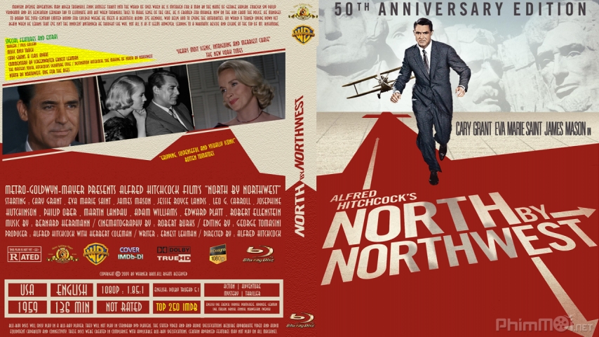 Xem Phim Bắc Tây Bắc, North by Northwest 1959