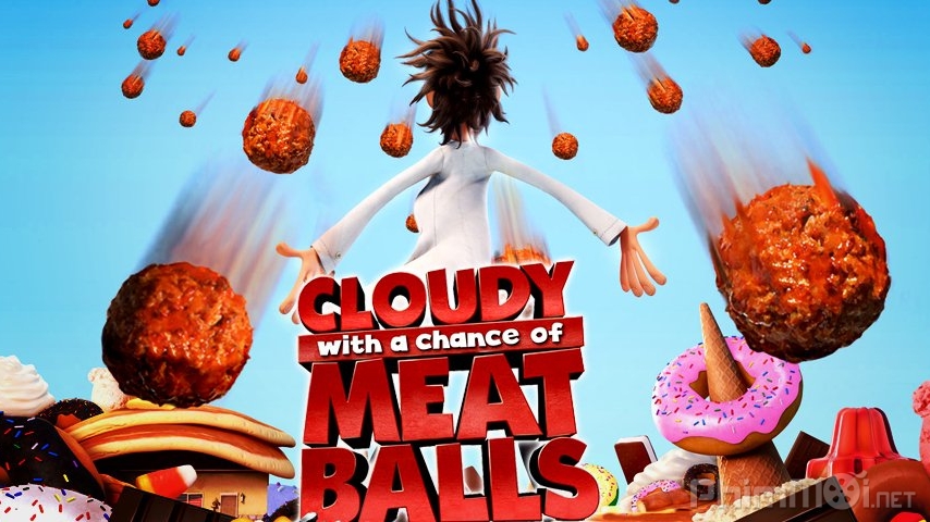 Xem Phim Cơn Mưa Thịt Viên, Cloudy with a Chance of Meatballs 2009