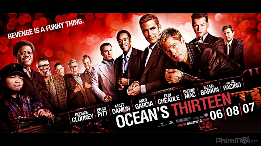 Xem Phim Mười Ba Tên Cướp Thế Kỉ, Ocean's Thirteen 2007