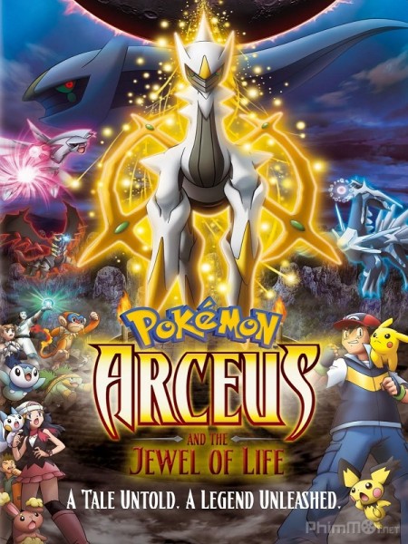 Pokemon Movie 12: Arceus Chinh phục khoảng không thời gian, Pokemon Movie 12: Arceus and the Jewel of Life (2009)