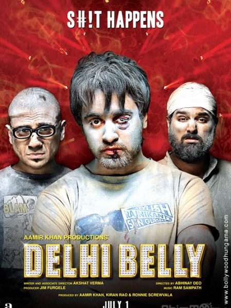 Ba gã ăn hại, Delhi Belly (2011)