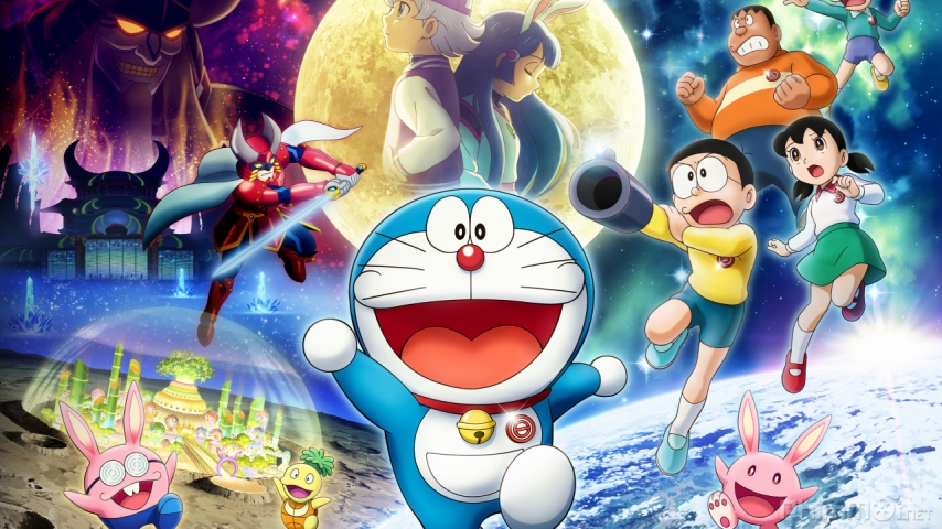 Xem Phim Doraemon Movie 39: Nobita và Chuyến Thám Hiểm Mặt Trăng, Doraemon Movie 39: Nobita's Chronicle Of The Moon Exploration 2019