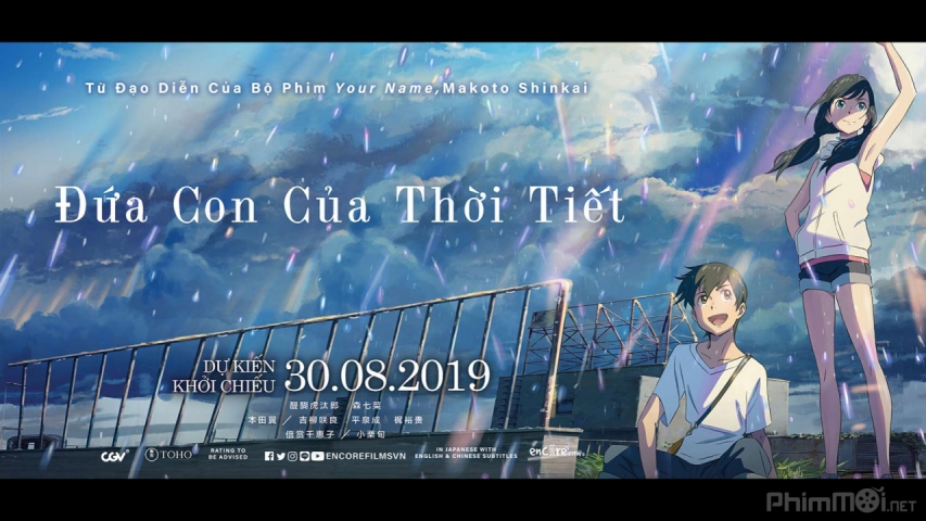 Xem Phim Đứa Con Của Thời Tiết, Weathering With You 2019