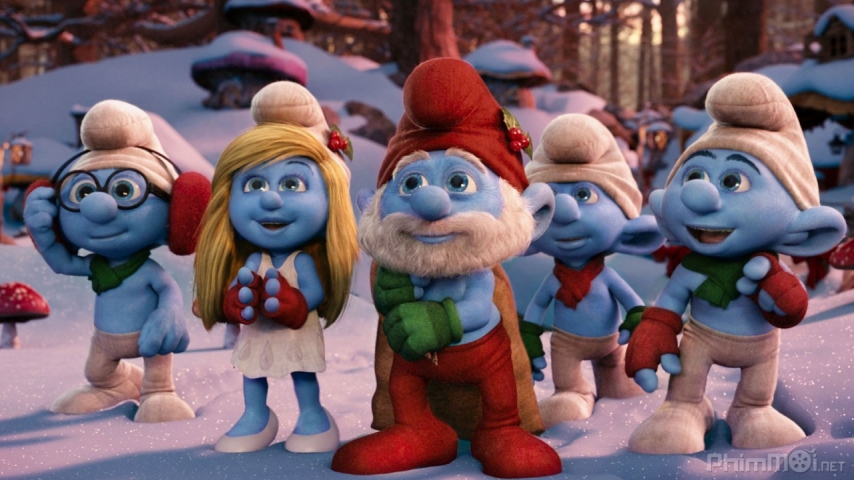 Xem Phim Xì Trum: Giáng Sinh Yêu Thương, The Smurfs: A Christmas Carol 2015