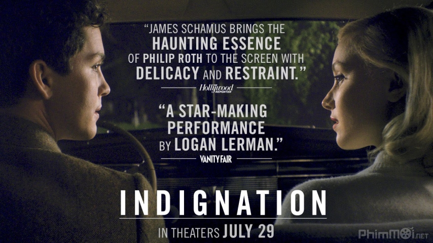 Xem Phim Sự phẫn nộ, Indignation 2016