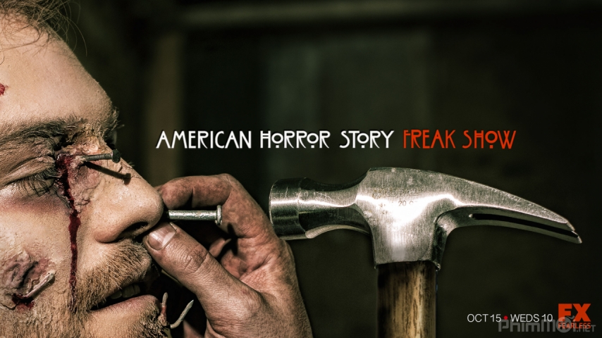 Xem Phim Câu chuyện kinh dị Mỹ 4: Gánh xiếc quái dị, American Horror Story 4: Freak Show 2014