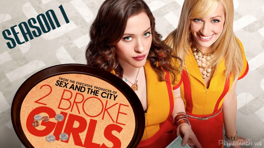 Xem Phim 2 nàng bá đạo (Phần 1), 2 Broke Girls (Season 1) 2011
