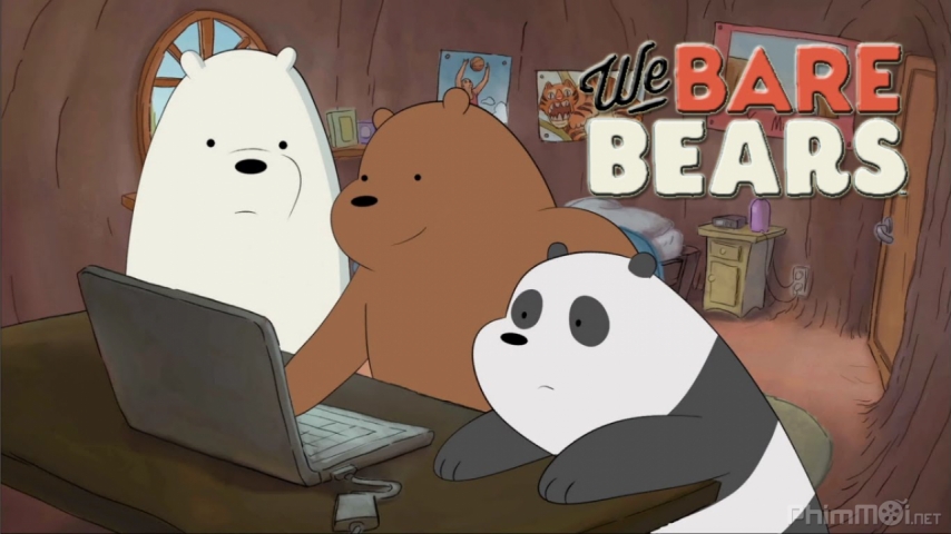 Xem Phim 3 chú gấu vui nhộn, We Bare Bears 2015