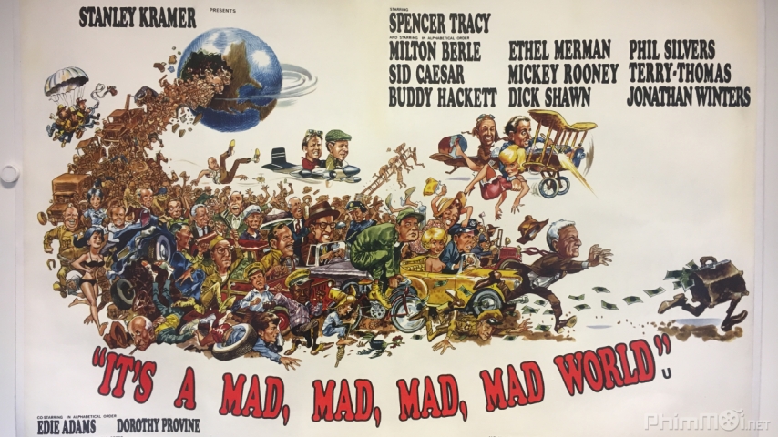 Xem Phim Thế Giới Điên Cuồng, It's A Mad Mad Mad Mad World 1963