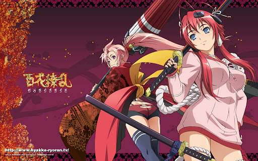 Xem Phim Bách Hoa Liễu Loạn (Phần 2): Samurai Bride, Hyakka Ryouran: Samurai Girls 2nd Season 2013