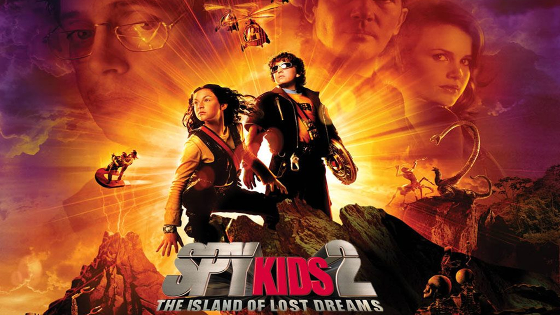 Xem Phim Điệp Viên Nhí 2: Đảo Của Những Giấc Mơ Đã Mất, Spy Kids 2: The Island Of Lost Dreams 2002