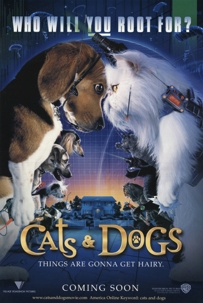 Đại Chiến Chó Mèo 1, Cats & Dogs 1 (2001)