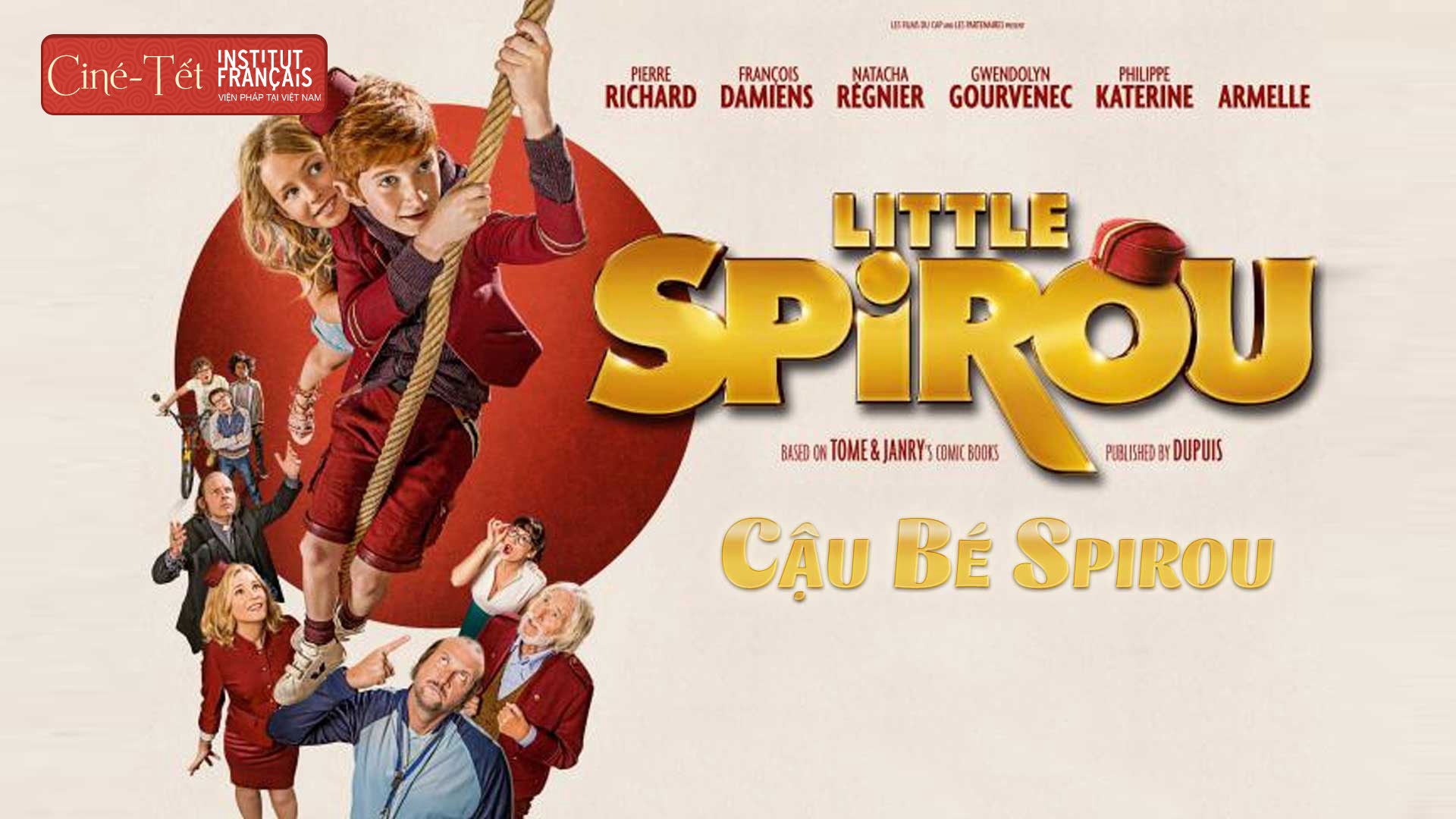 Xem Phim Cậu bé Spirou, Little Spirou 2017