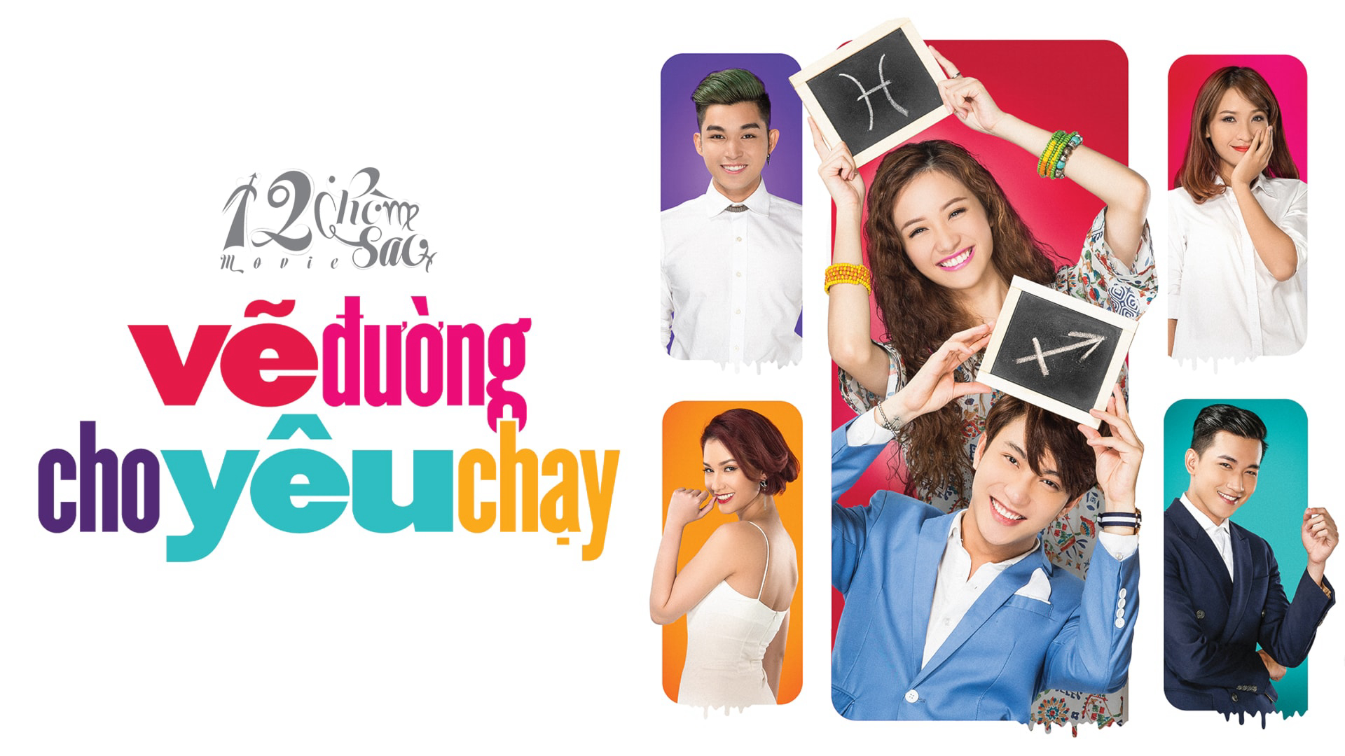 Xem Phim 12 chòm sao: Vẽ đường cho yêu chạy, Five Steps of Love 2015