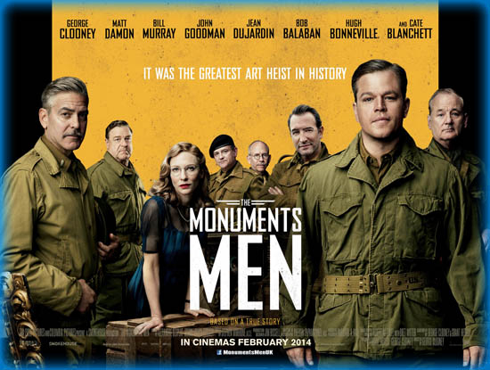 Xem Phim Cổ Vật Bị Đánh Cắp - Kho Báu Bị Đánh Cắp, The Monuments Men 2014 2014