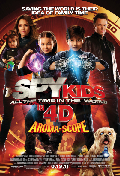Điệp Viên Nhí 4: Kẻ Cắp Thời Gian, Spy Kids: All the Time in the World in 4D / Spy Kids: All the Time in the World in 4D (2011)
