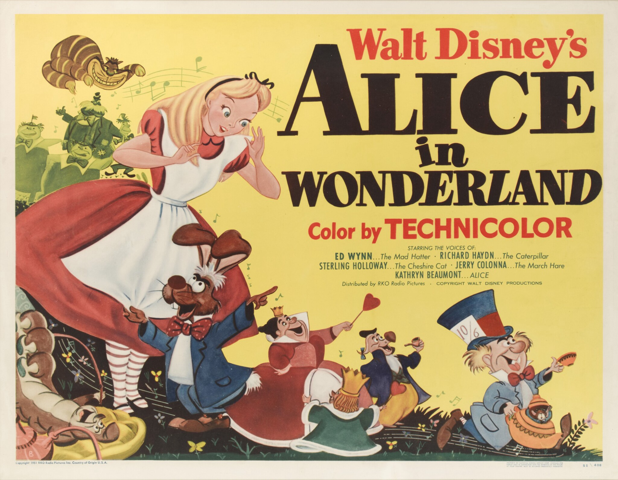 Xem Phim Alice Ở Xứ Sở Thần Tiên 1951, Alice in Wonderland 1951 1951