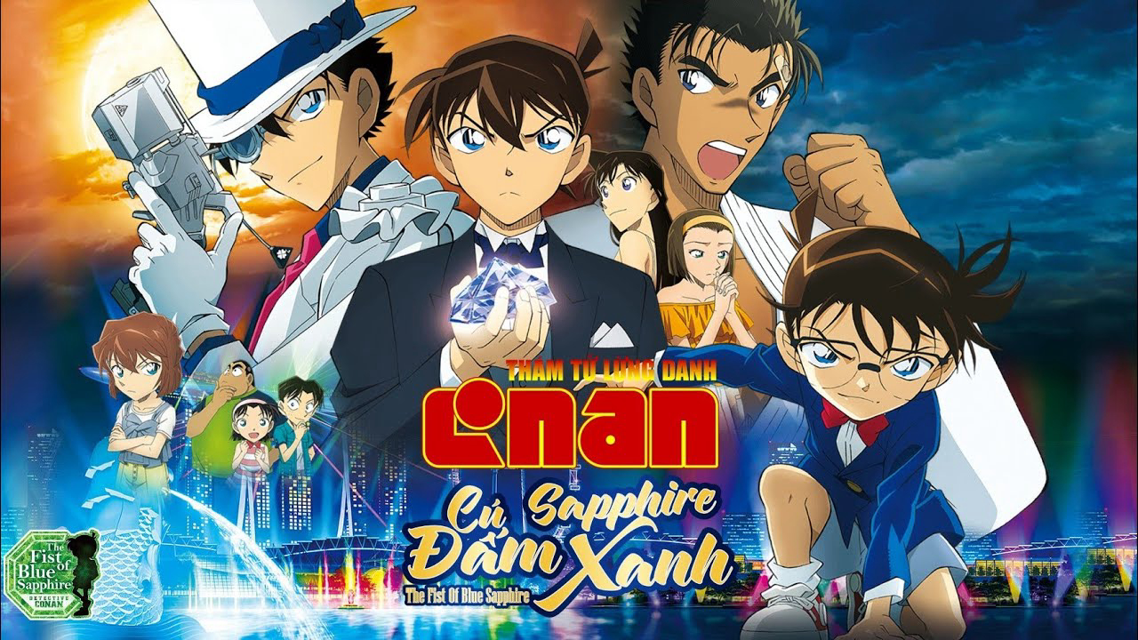 Xem Phim Thám Tử Lừng Danh Conan: Cú Đấm Sapphire Xanh, Detective Conan: The Fist of Blue Sapphire 2019 Xem Phim Thám Tử Lừng Danh Conan: Cú Đấm Sapphire Xanh, Detective Conan: The Fist of Blue Sapphire 2019