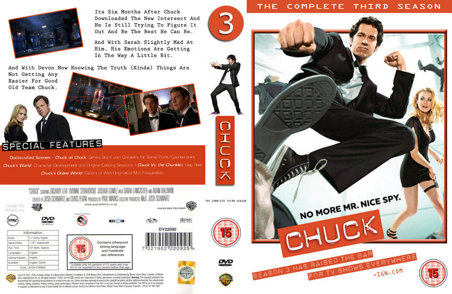 Xem Phim Điệp Viên Chuck Phần 3, Chuck (Season 3) 2007 Xem Phim Điệp Viên Chuck Phần 3, Chuck (Season 3) 2007