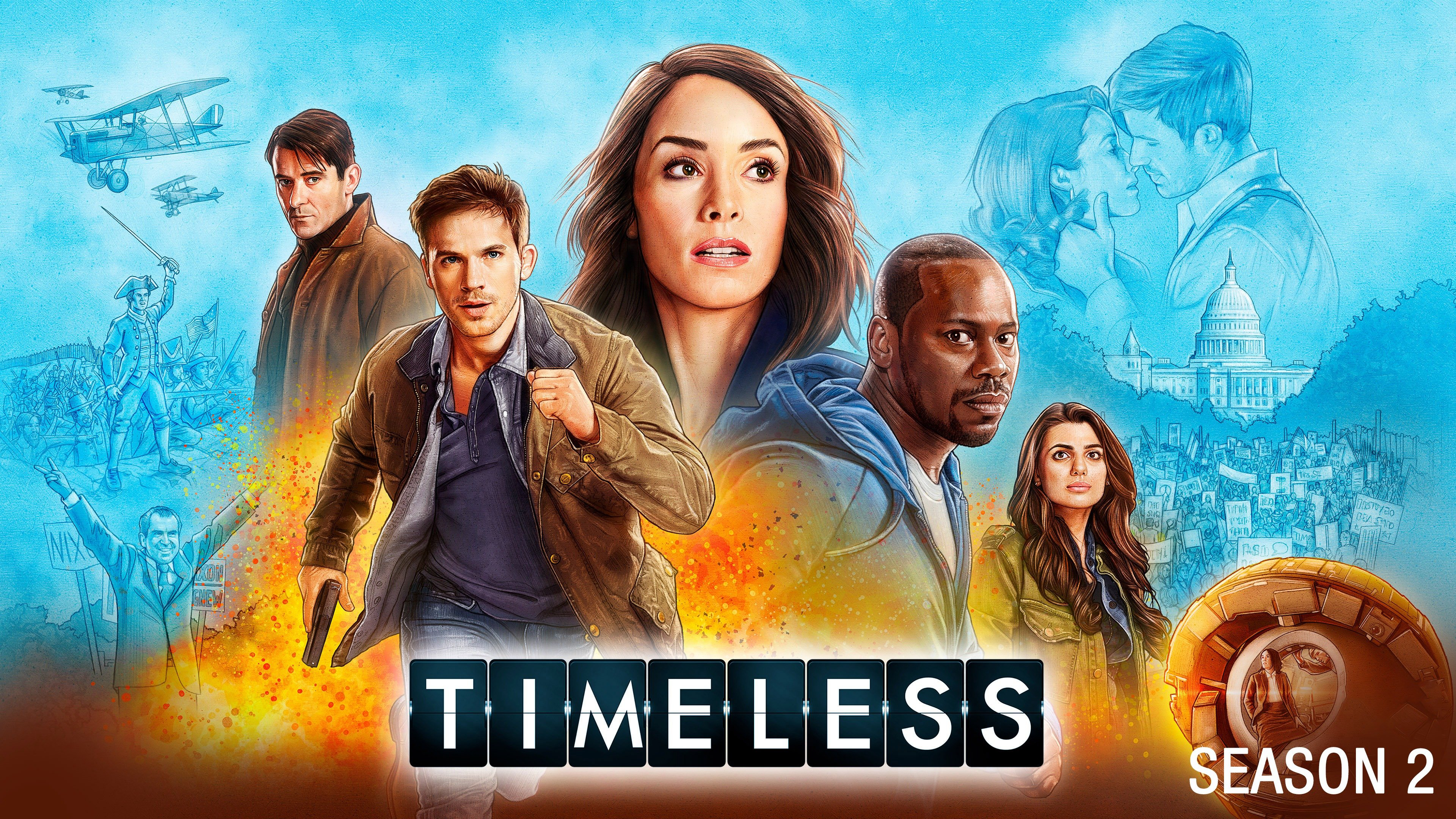 Xem Phim Vượt thời gian (Phần 2), Timeless (Season 2) 2018 Xem Phim Vượt thời gian (Phần 2), Timeless (Season 2) 2018
