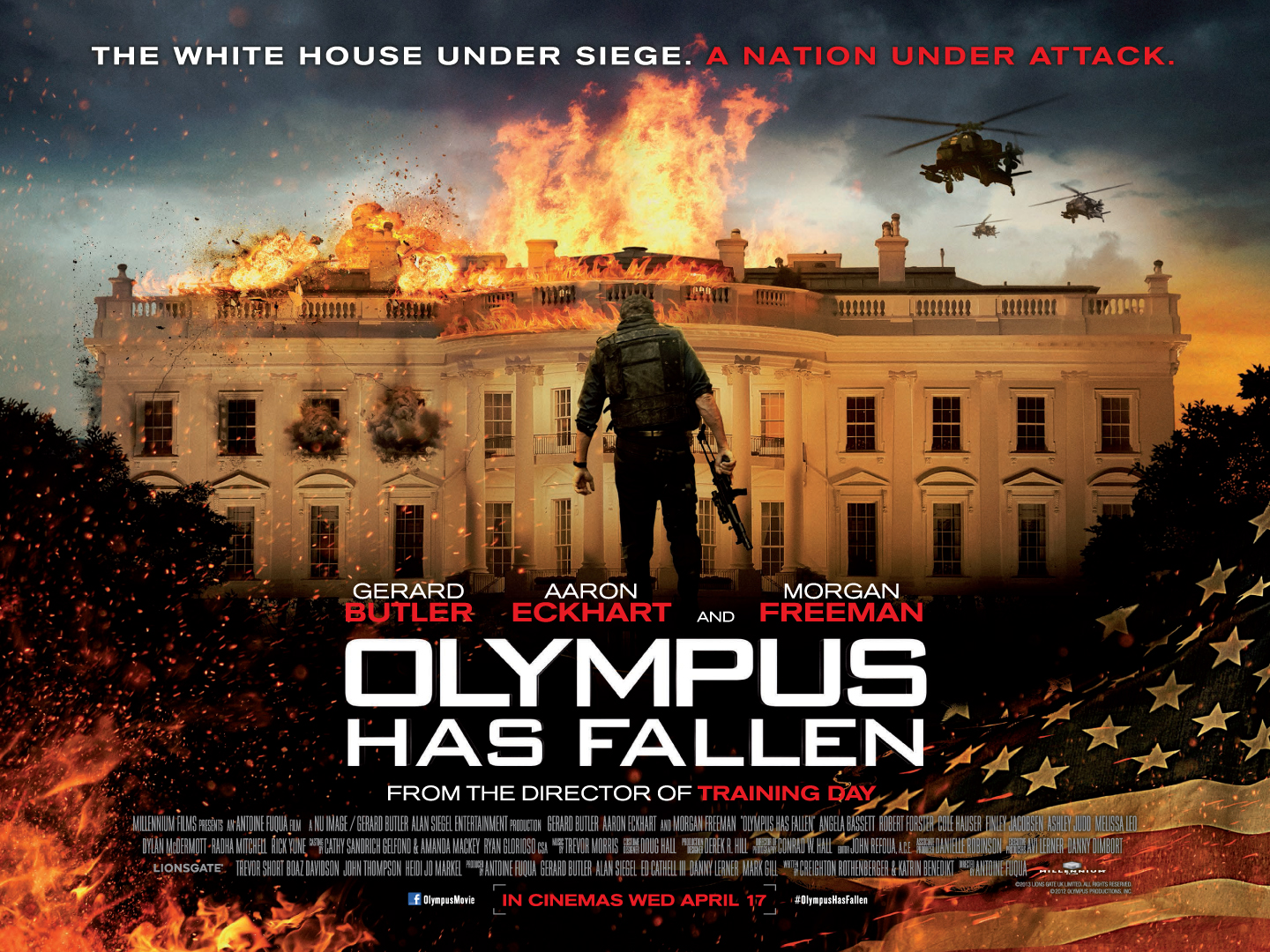 Xem Phim Nhà Trắng thất thủ, Olympus Has Fallen 2013