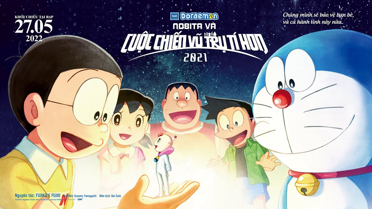 Xem Phim Doraemon: Nobita Và Cuộc Chiến Vũ Trụ Tí Hon, Doraemon: Nobita no Little Wars 2022