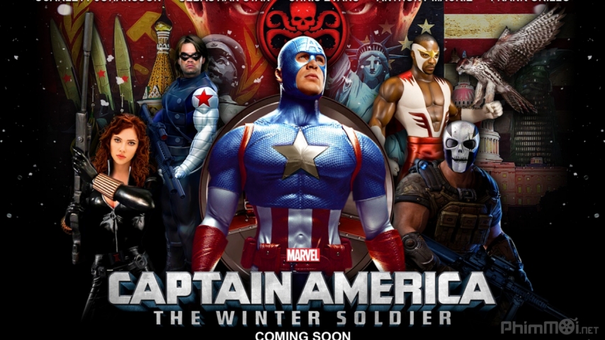 Xem Phim Captain America 2: Chiến Binh Mùa Đông, Captain America 2: The Winter Soldier 2014
