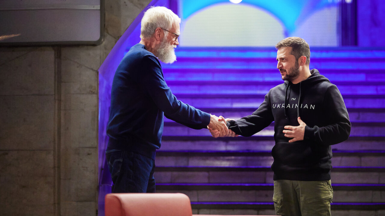 Xem Phim David Letterman: Vị khách tiếp theo là Volodymyr Zelenskyy, My Next Guest with David Letterman and Volodymyr Zelenskyy 2022 Xem Phim David Letterman: Vị khách tiếp theo là Volodymyr Zelenskyy, My Next Guest with David Letterman and Volodymyr Zelenskyy 2022