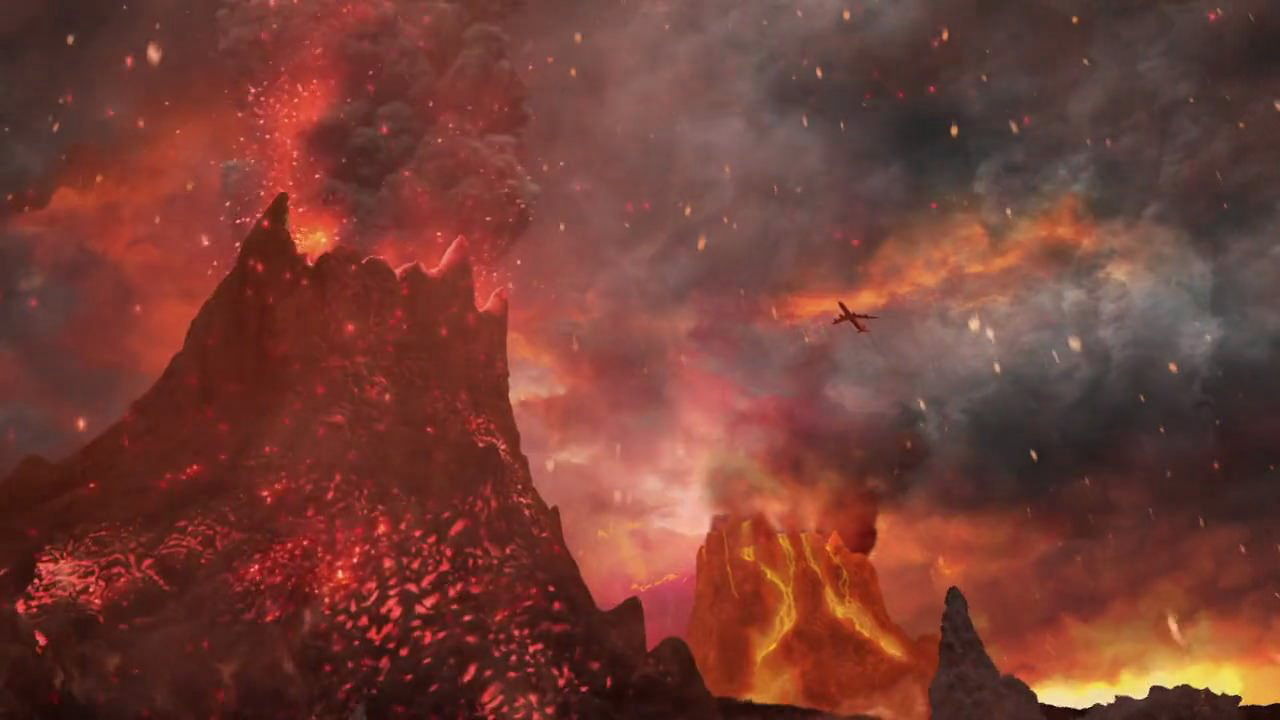 Xem Phim Bay Vào Núi Lửa, Airplane vs Volcano 2014