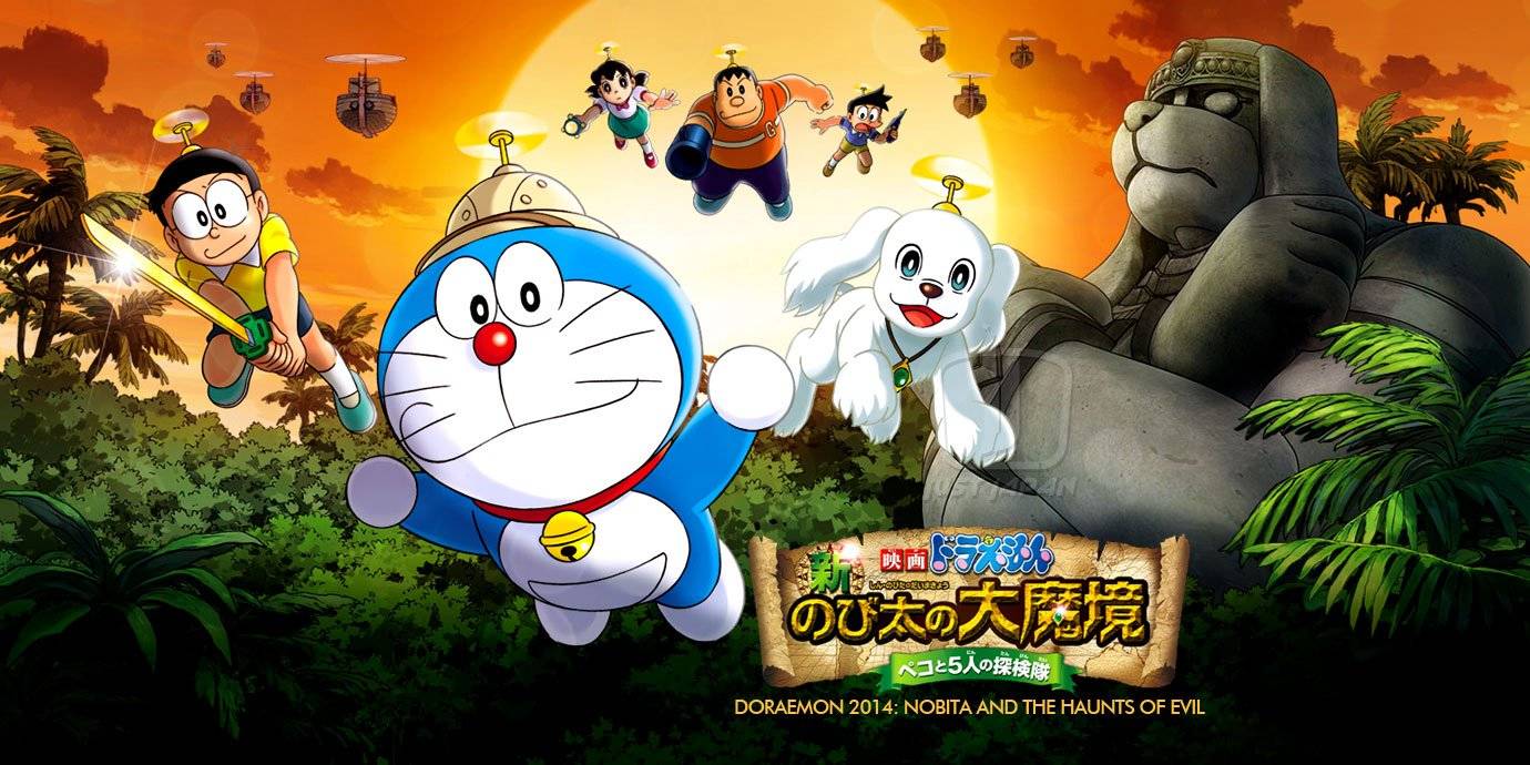 Xem Phim Doraemon Movie 34: Nobita Thám Hiểm Vùng Đất Mới (2014), Doraemon Movie 34: Nobita and the New Haunts of Evils 2014