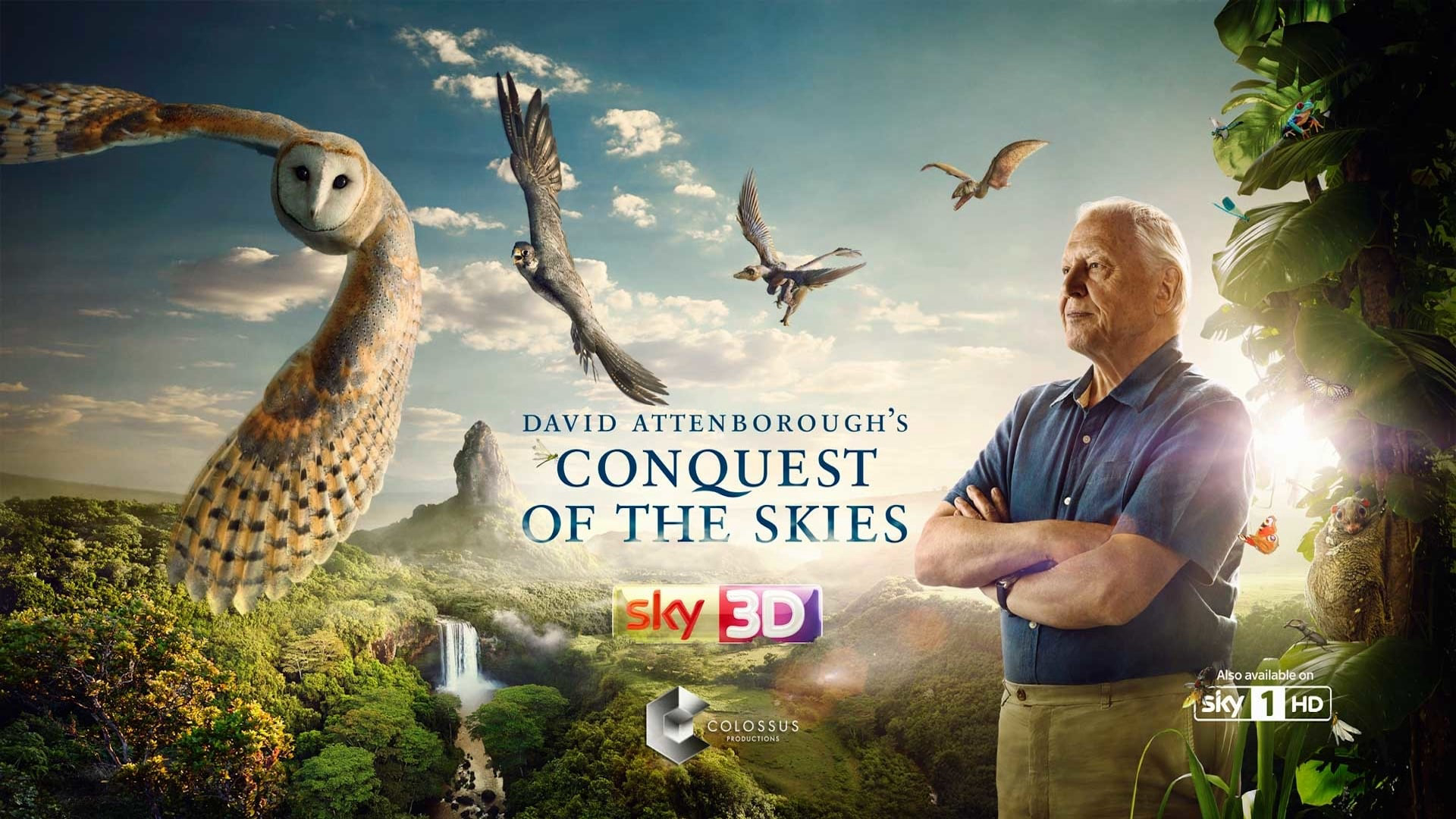 Xem Phim Chinh Phục Bầu Trời, David Attenborough's Conquest of the Skies 2015