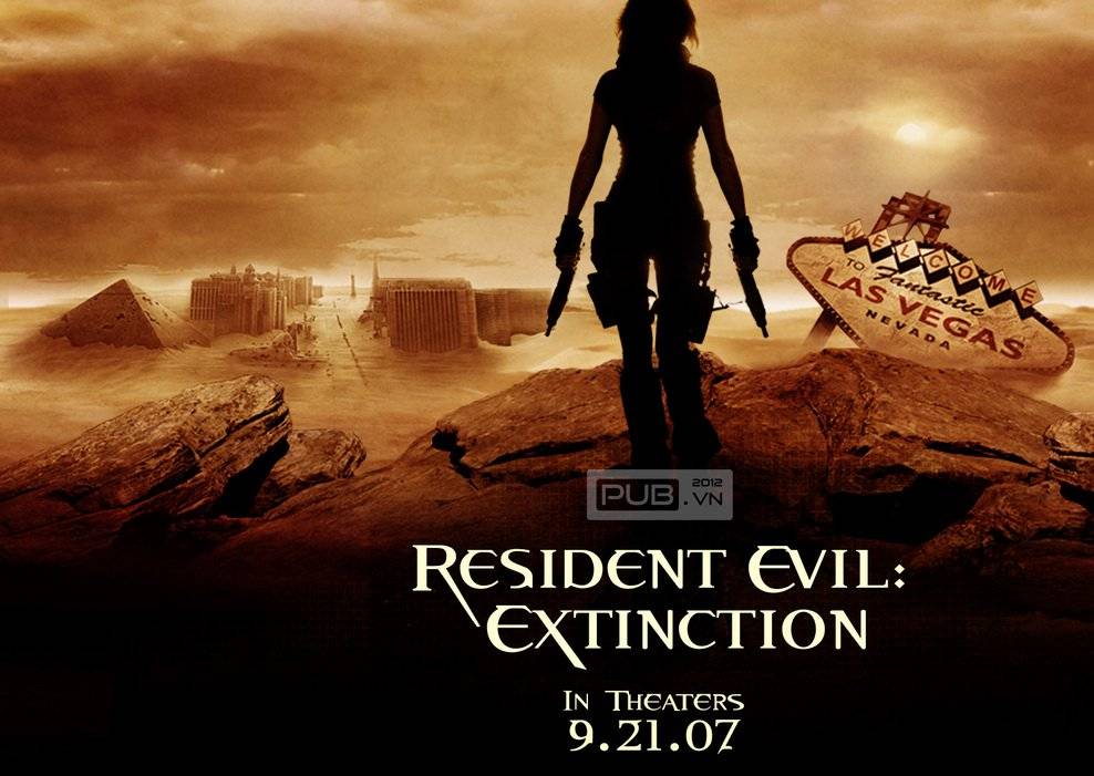 Xem Phim Vùng Đất Quỷ Dữ 3: Tuyệt Diệt, Resident Evil 3: Extinction 2007