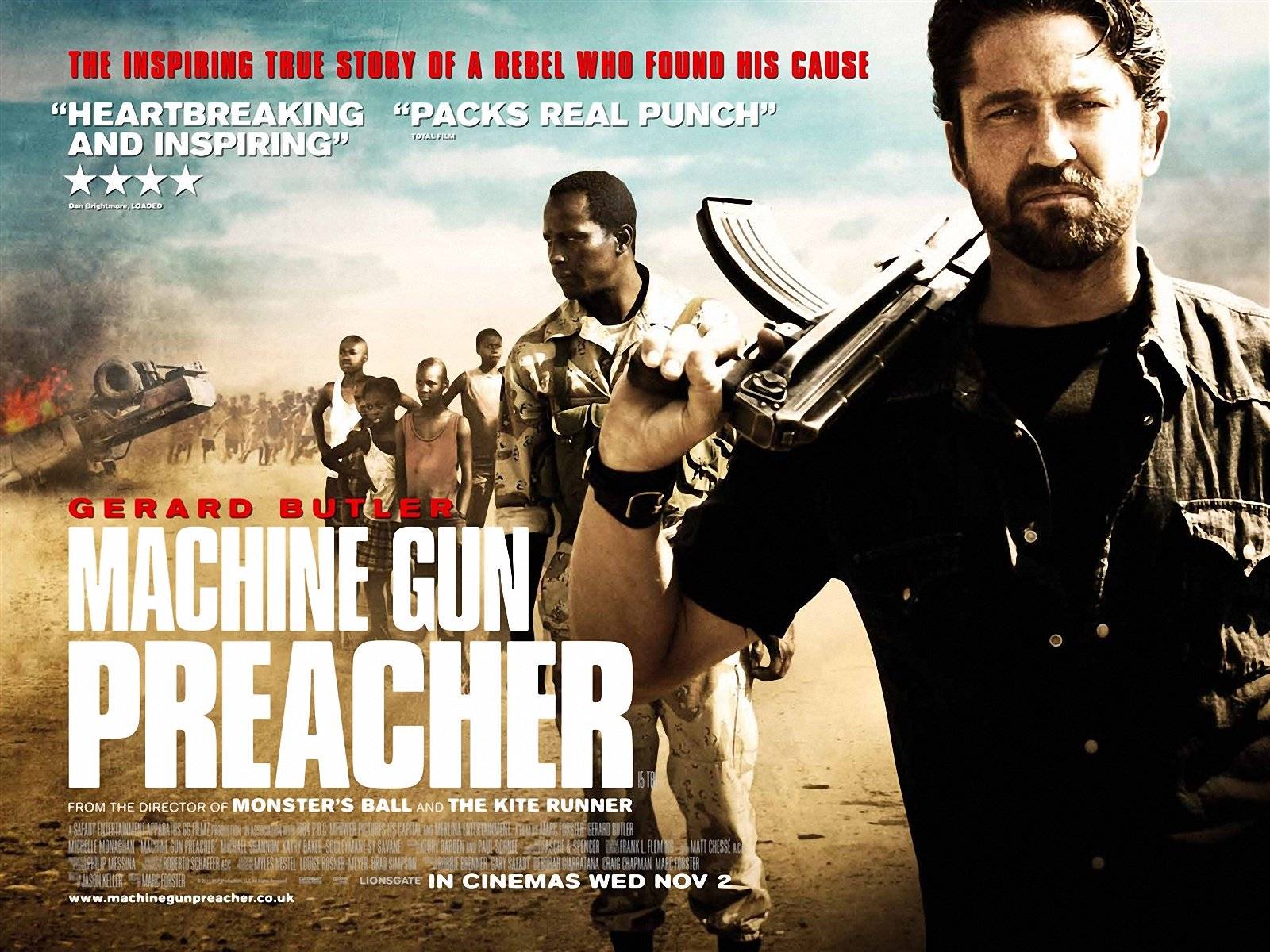 Xem Phim Họng Súng Công Lý, Machine Gun Preacher 2011