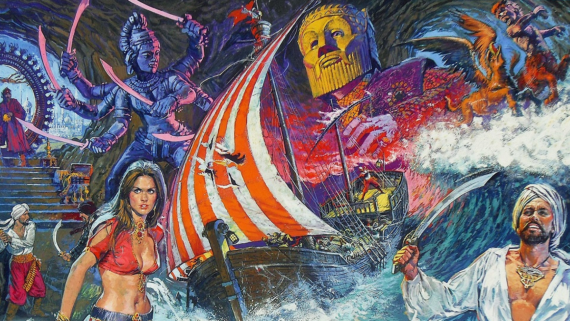 The Golden Voyage of Sinbad / The Golden Voyage of Sinbad (1973)