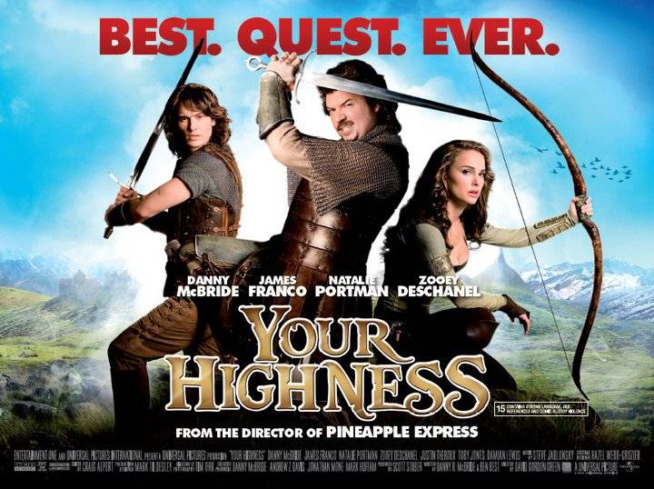 Xem Phim Hoàng Tử Trong Mơ, Your Highness 2011