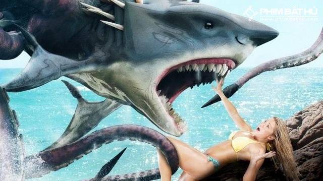 Xem Phim Đại Chiến Thủy Quái, Sharktopus Vs. Whalewolf 2015