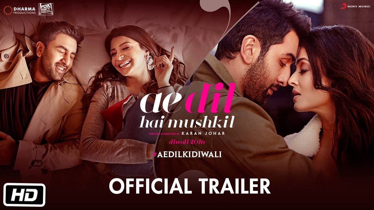 Xem Phim Cuộc Tình Trớ Trêu, Ae Dil Hai Mushkil 2016