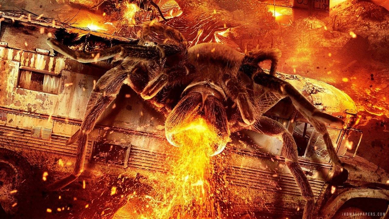 Xem Phim Nhện Lửa Khổng Lồ, Lavalantula 2015