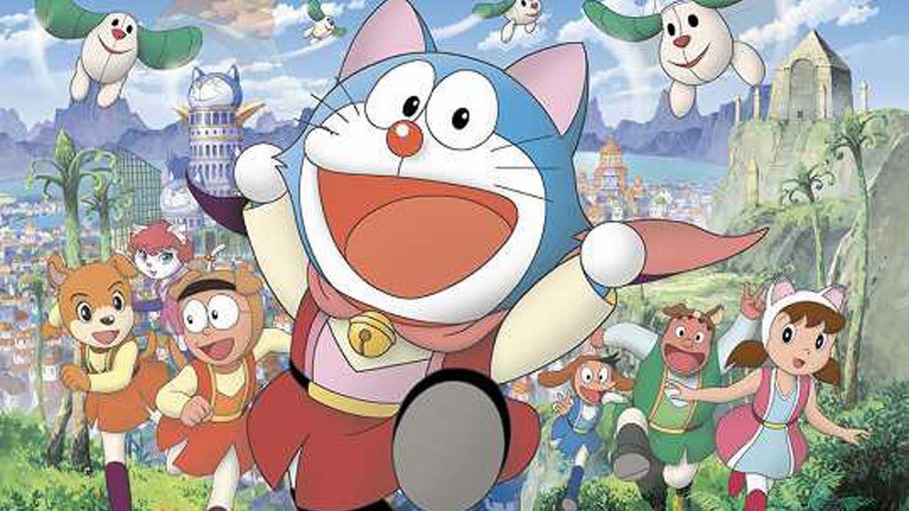 Xem Phim Doraemon Movie 25: Nobita Ở Vương Quốc Chó Mèo, Doraemon Movie 25: Nobita in the Wan-Nyan Spacetime Odyssey 2004