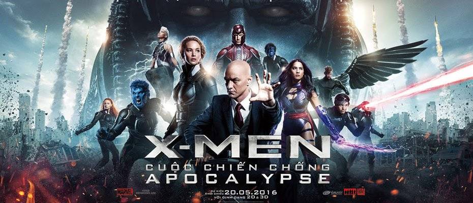 Xem Phim X Men: Cuộc Chiến Chống Apocalypse, X Men: Apocalypse 2016